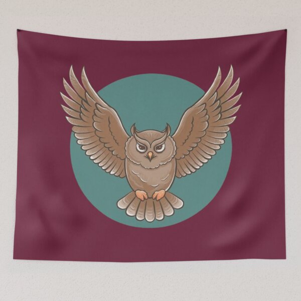 Item preview, Flying Owl designed and sold by 123ks.