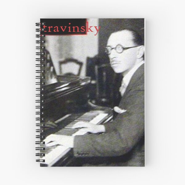 Artikelvorschau, Igor Strawinsky, Strawinsky, Komponist, Avantgarde, Klavier, Portrait, jung, Brille entworfen und verkauft von Vintaged.