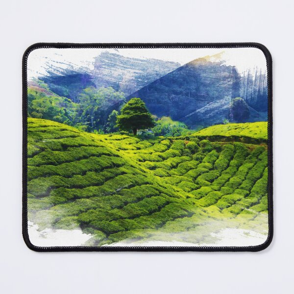 Item preview, watercolor paintings, landscape pictures Simulate a location Darjeeling, India designed and sold by metedigiart.