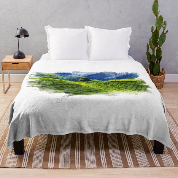 Item preview, watercolor paintings, landscape pictures Simulate a location Darjeeling, India designed and sold by metedigiart.