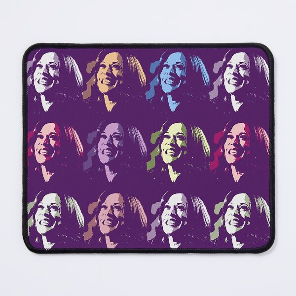 Item preview, Kamala Harris  Smiling at DNC - purple edition designed and sold by Thelittlelord.