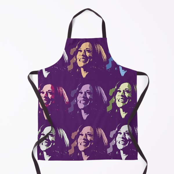 Artikelvorschau, Kamala Harris  Smiling at DNC - purple edition entworfen und verkauft von Thelittlelord.