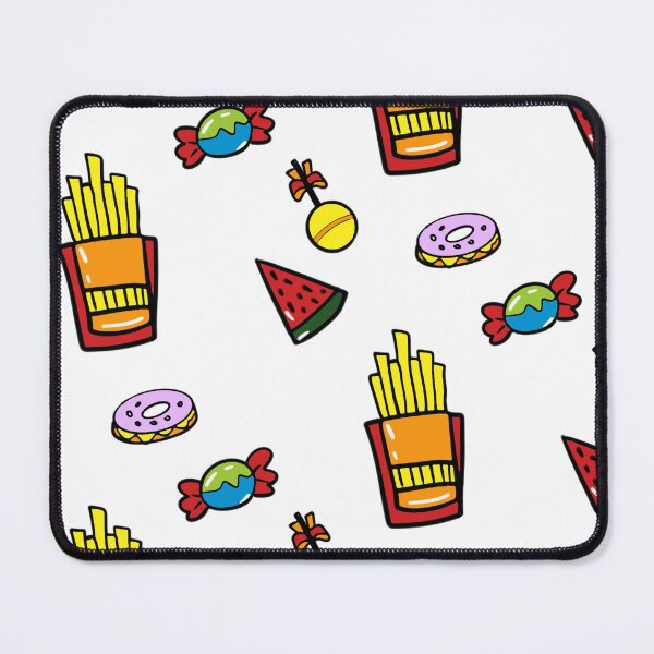 Item preview, Fancy snack and sweet food design print designed and sold by Ryslissa.