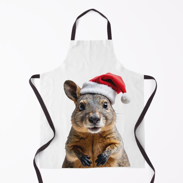 Item preview, Funny Quokka Wearing Christmas Hat designed and sold by LazyOwlStore.