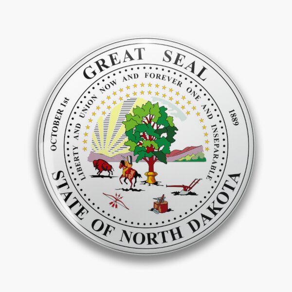 Item preview, North Dakota Seal designed and sold by MadeInR.