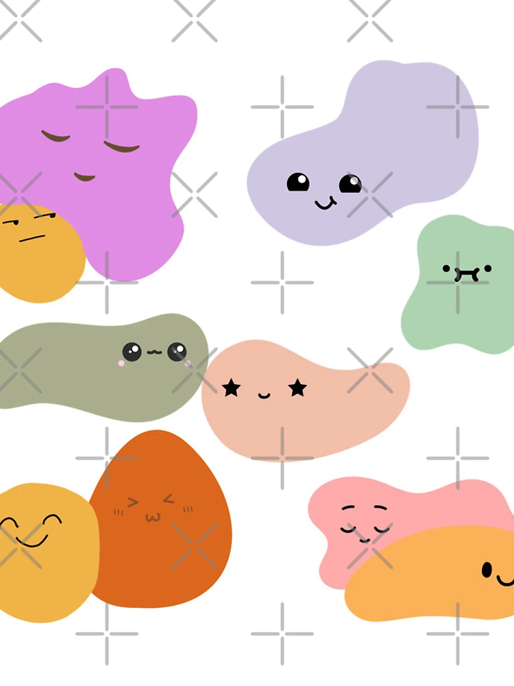 Thumbnail 4 of 4, iPhone Case, Emotion Blobs designed and sold by ReeReeDesigns.