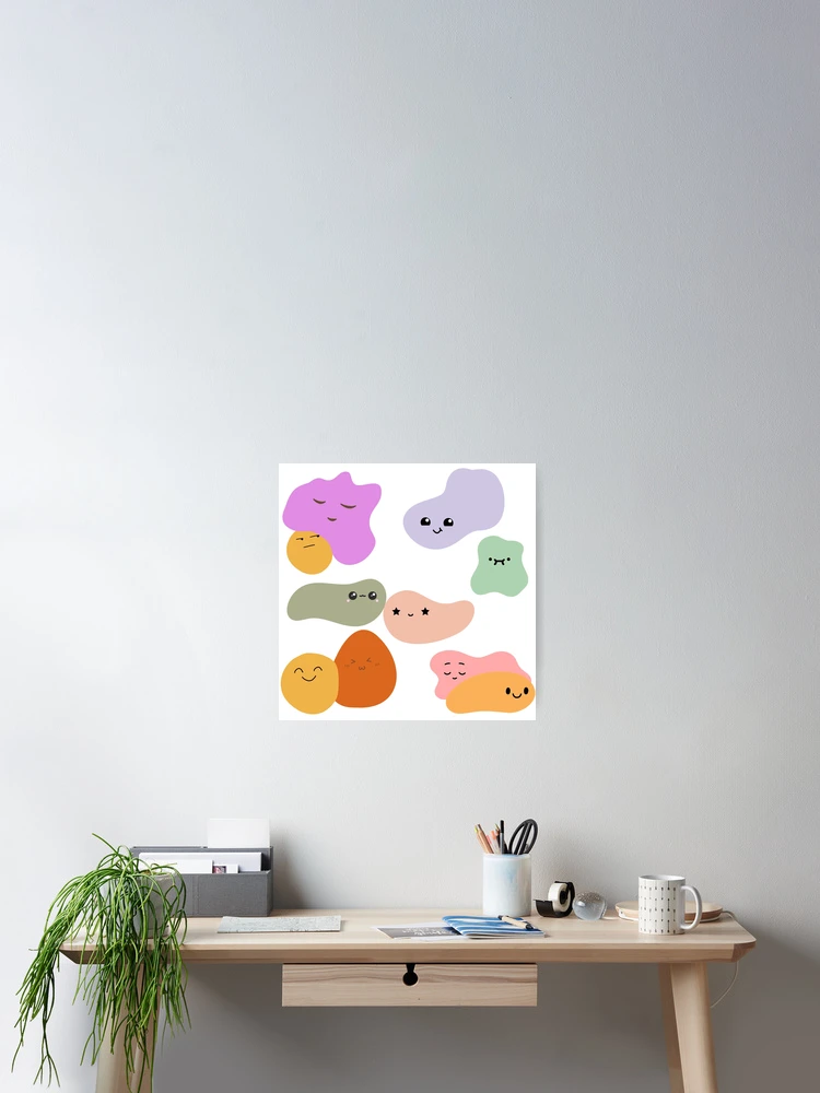 Thumbnail 2 of 3, Poster, Emotion Blobs designed and sold by ReeReeDesigns.