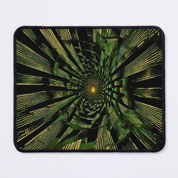 Item preview, FUTURISTIC PASSAGE IV - tunnel-like structure illuminated with vibrant light. designed and sold by Atmosferica.