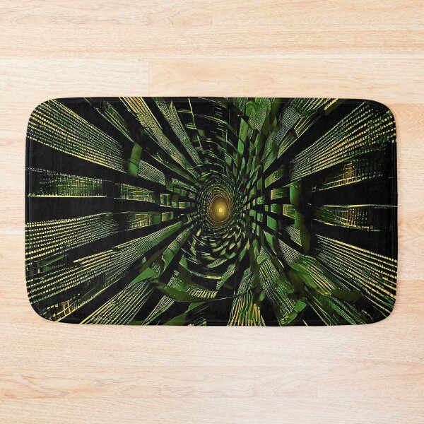 Item preview, FUTURISTIC PASSAGE IV - tunnel-like structure illuminated with vibrant light. designed and sold by Atmosferica.