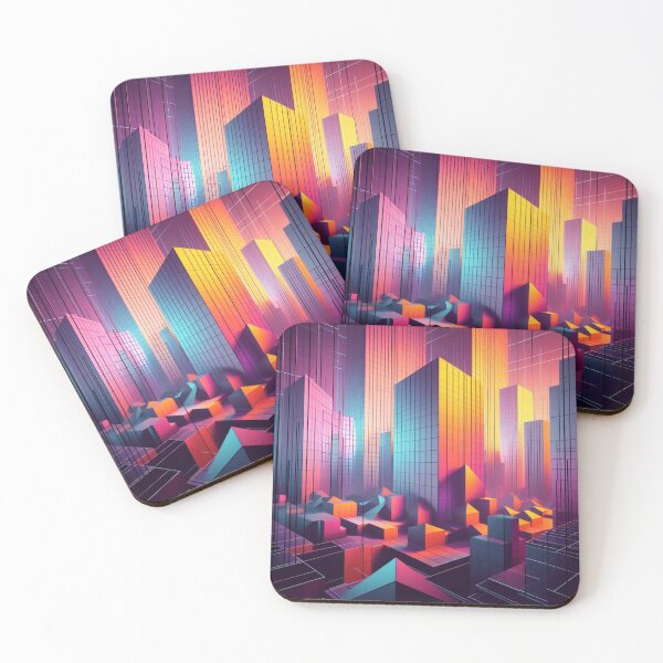 Item preview, Futuristic Skyline designed and sold by Donkey's Salad.