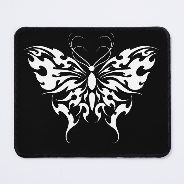 Item preview, Neotribal white butterfly designed and sold by 7Delamancha.