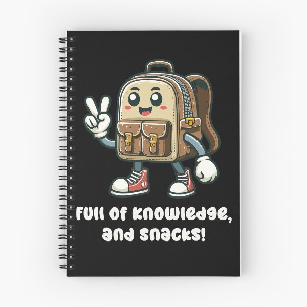 Item preview, Full of Knowledge, and Snacks! Funny Quote Back to School  designed and sold by stylishdzign.