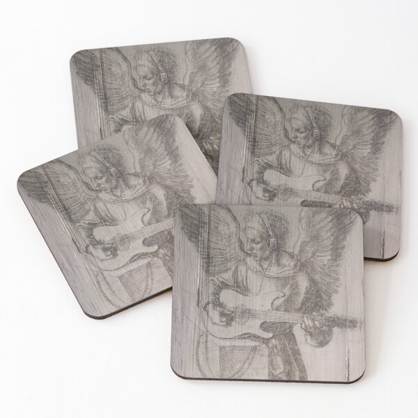 Item preview, Metal Angel after Dürer on wood designed and sold by ick-diedel.