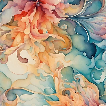Artwork thumbnail, Abstract Flower Pattern by retailmaster