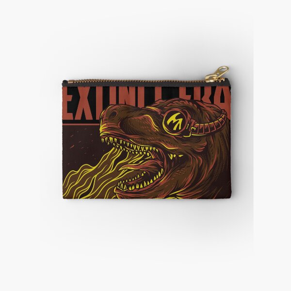 Item preview, Extinct Era: Retro Cyber Dinosaur - Fiery Kaiju Art for Sci-Fi and Vintage Lovers designed and sold by Jessica  art.