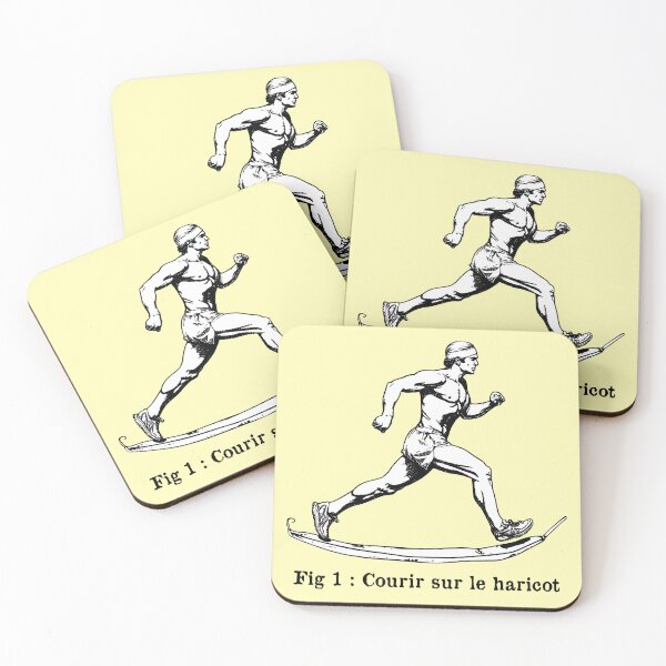 Item preview, RUNNING ON THE BEAN (running, jogging, jogging) designed and sold by francoisville.