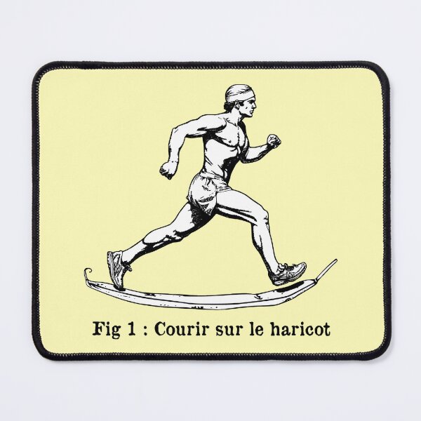 Item preview, RUNNING ON THE BEAN (running, jogging, jogging) designed and sold by francoisville.