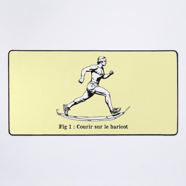 Item preview, RUNNING ON THE BEAN (running, jogging, jogging) designed and sold by francoisville.