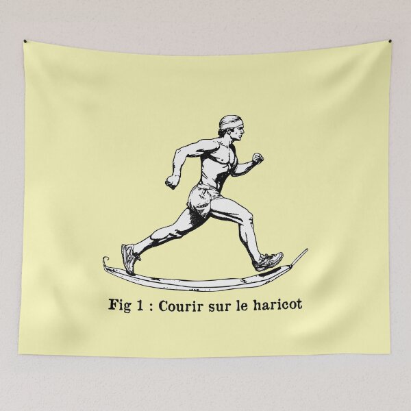 Item preview, RUNNING ON THE BEAN (running, jogging, jogging) designed and sold by francoisville.