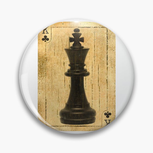 Artikelvorschau, König der Kreuz – Design einer Schachkönigkarte im Vintage-Stil entworfen und verkauft von chesstopia.