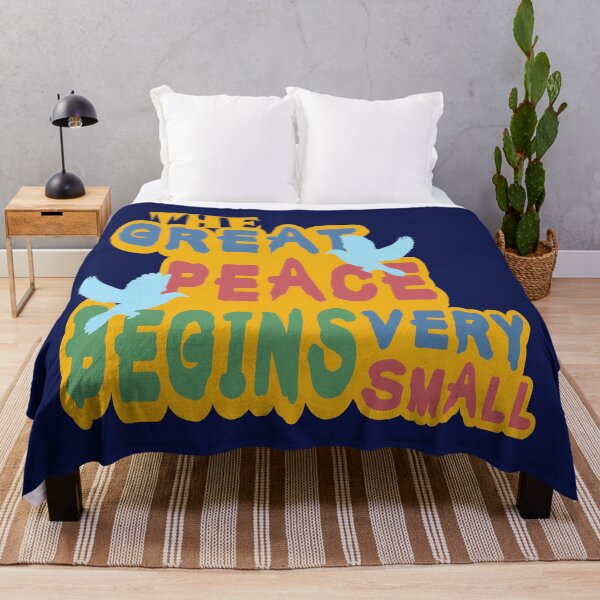 Item preview, The Great Peace Begins Very Small designed and sold by iamdesigns14.