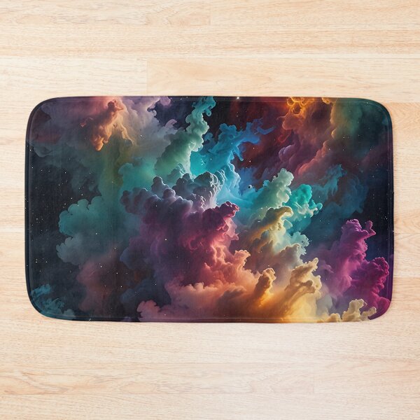 Item preview, Cosmic Dust | Universe in Orange, Black, Blue, and Red designed and sold by UniGift.