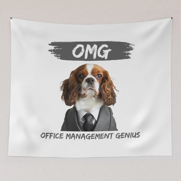 Item preview, King Charles Spaniel: Office Management Genius designed and sold by StoReprint1.