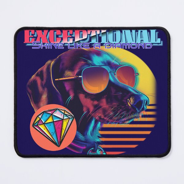 Item preview, Exceptional Dog Design: Shine Like a Diamond on Every Item designed and sold by McZerrill.