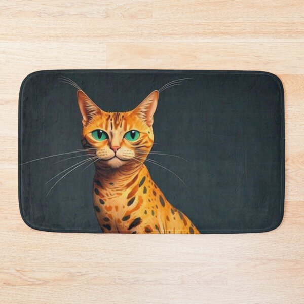 Item preview, Mozz The Mottled Cat designed and sold by Owl-o-the-wisp.