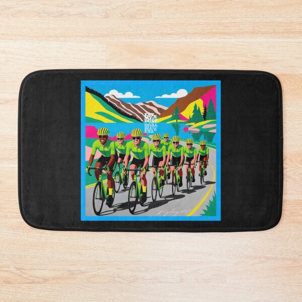 Item preview, Cycling Art - A Perfect Peloton - Eat My Dust designed and sold by EatMyDust-Bike.