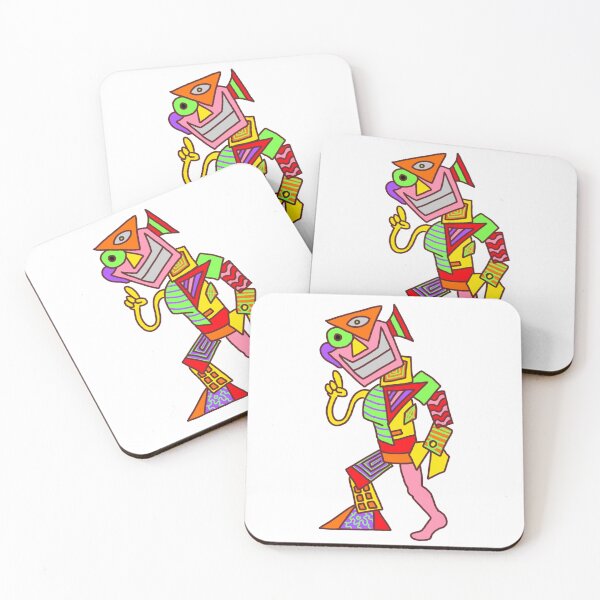 Item preview, Goobly Doobly Wacky Pomo Abstract Man designed and sold by TeneseKeshi.