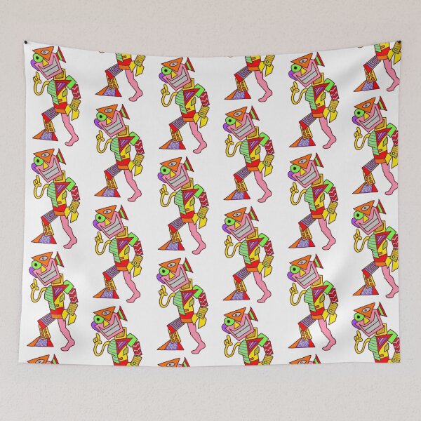 Item preview, Goobly Doobly Wacky Pomo Abstract Man designed and sold by TeneseKeshi.