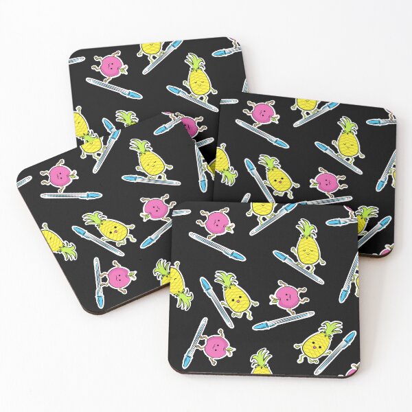 Item preview, Pen Pineapple Apple Pen Pattern designed and sold by MeepleCats.