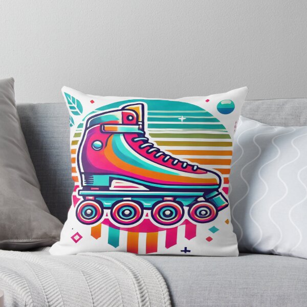 Item preview, Retro 80s Roller Skate Design designed and sold by Genady.