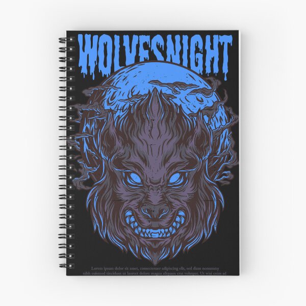 Item preview, Wolves Night: Fierce Wolf Art Print – Abstract Street Art for Wild Interiors designed and sold by Jessica  art.