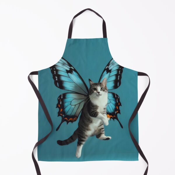 Aperçu de l'œuvre Chat avec des ailes. créée et vendue par MyHappyArtShop.