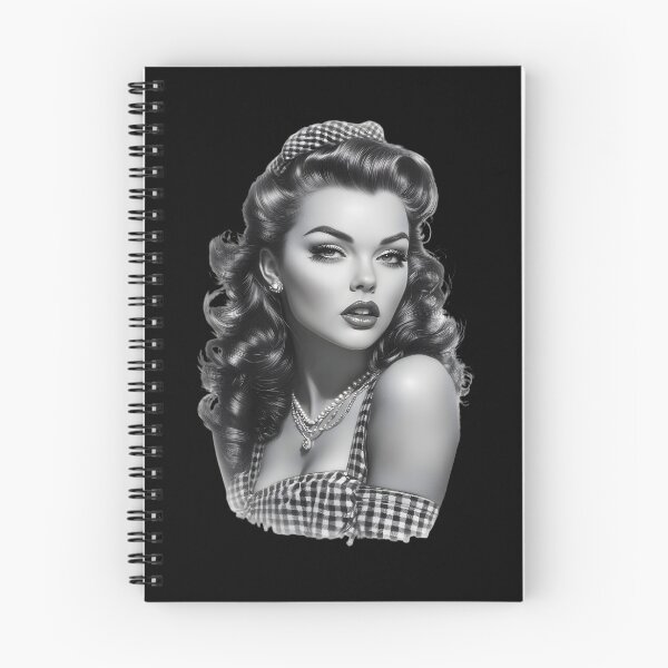 Item preview, Hermosa chica pin-up retro | Regalo clásico de mujer pop art vintage designed and sold by ViralBrowser.