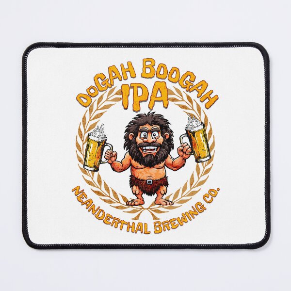 Item preview, Oogah Boogah IPA - Neanderthal Brewing designed and sold by Rich Summers Art.