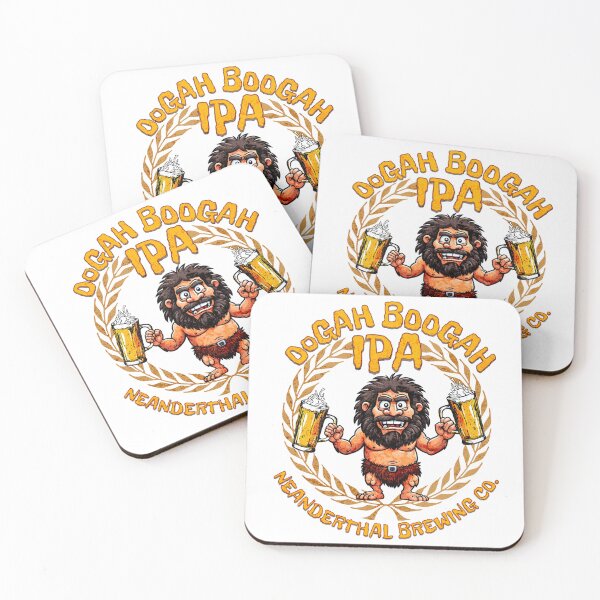 Item preview, Oogah Boogah IPA - Neanderthal Brewing designed and sold by Rich Summers Art.