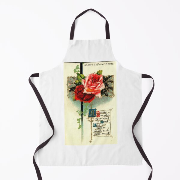 Item preview, Birthday Wishes, Pink and Red Roses, 1910 Vintage Inspired designed and sold by markomundo.