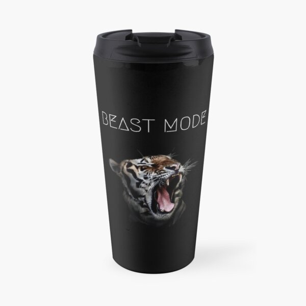 BEAST MODE TIGER YAWN Travel Mug