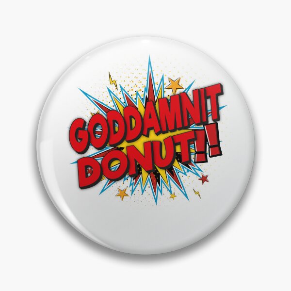 Item preview, Dungeon Crawler Carl Goddamnit Donut designed and sold by FYS-Arte-Style.