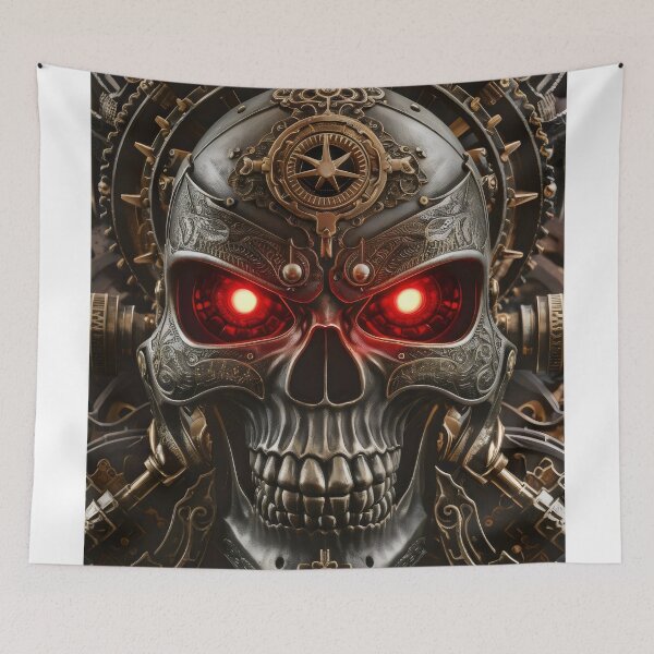 Item preview, Mysterious skull. designed and sold by MyHappyArtShop.