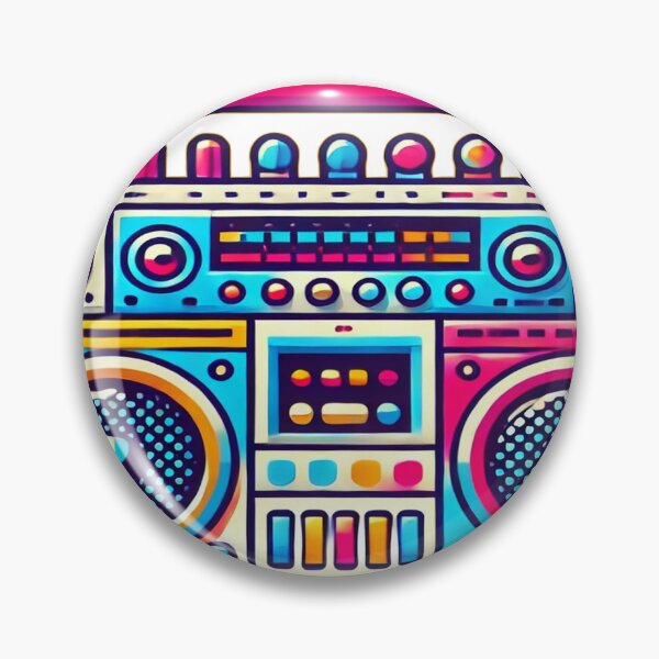 Item preview, Retro 80s Boombox Design designed and sold by Genady.