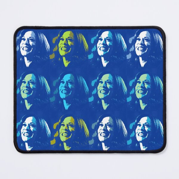Item preview, Kamala Harris  Smiling at DNC - VOTE BLUE designed and sold by Thelittlelord.