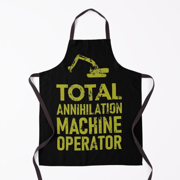 Item preview, total annihilation machine operator - a gift for an excavator operator designed and sold by chaaval.
