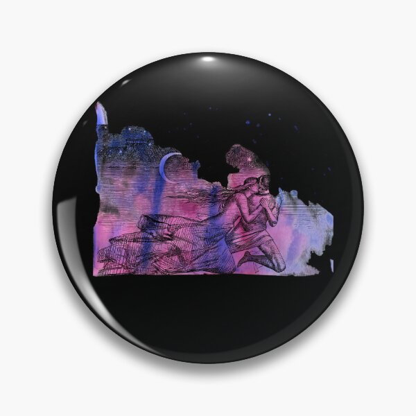 Item preview, Midnight mystic in pink and blue designed and sold by MarigoldandLily.