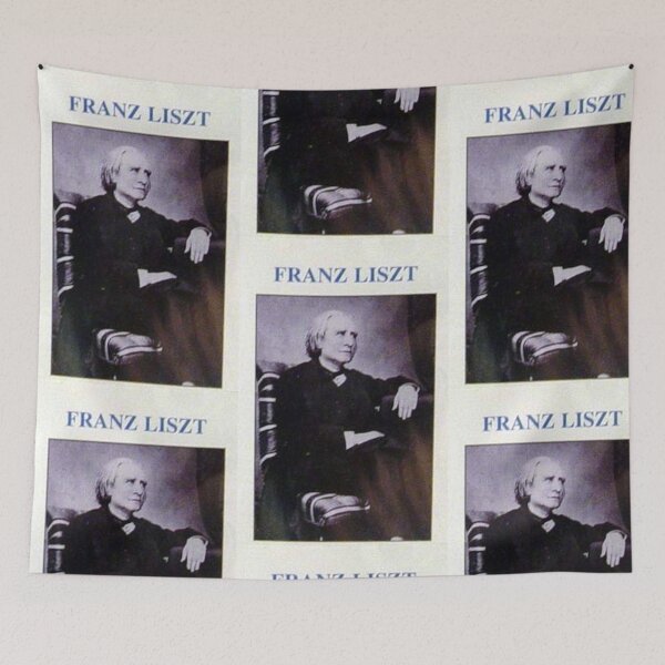 Item preview, Franz Liszt, Liszt, Composer, Romantic, Piano, Portrait, old designed and sold by Vintaged.