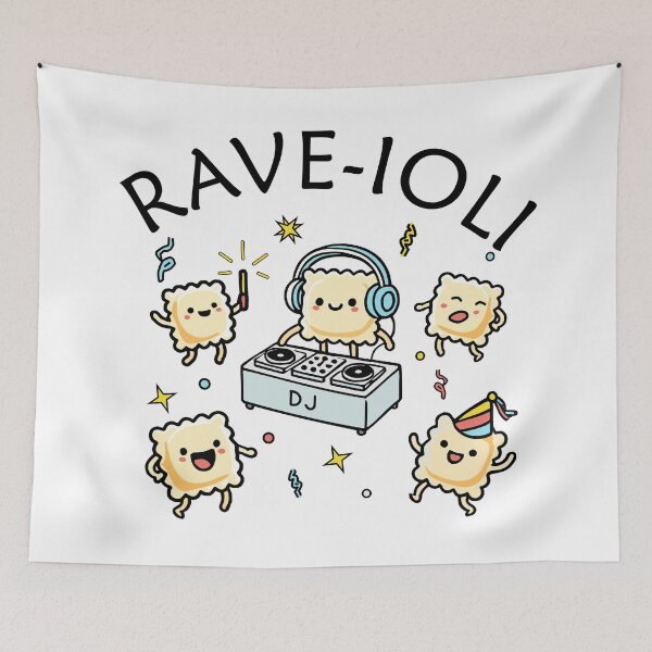 Item preview, Rave-ioli rave - Pasta Party designed and sold by Groenendijk.