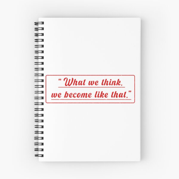 Item preview, Red stamp: What we think, we become like that. designed and sold by metedigiart.
